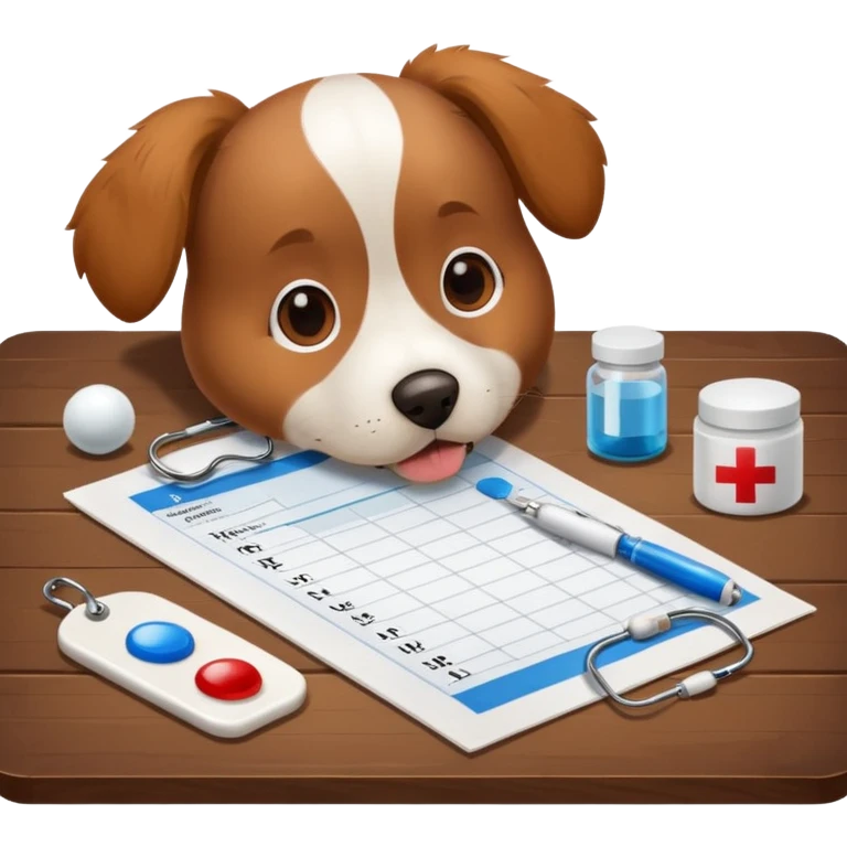 dog Medication Schedule emoji