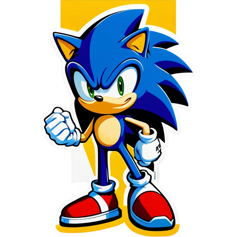 Sonic the hedgehog  emoji