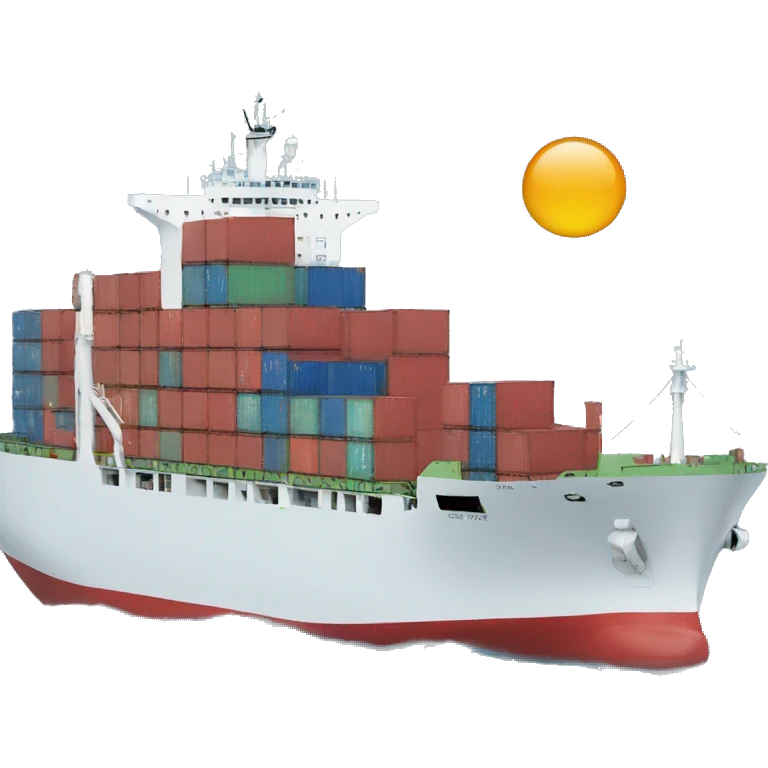 container ship emoji
