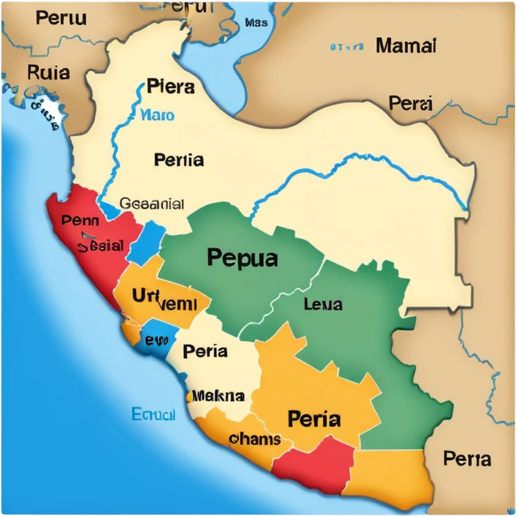 I want that you generate a correctly Peru map emoji