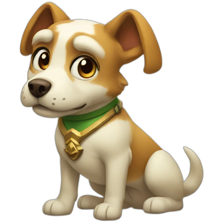 Zelda dog emoji