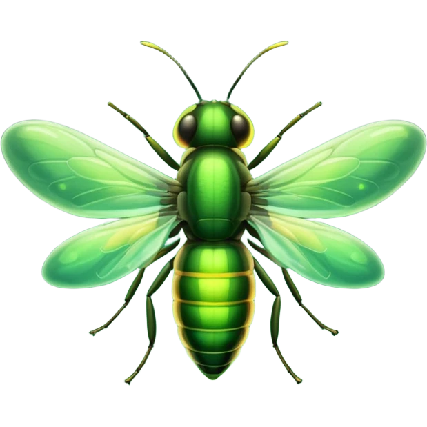 une luciole bien shinny  emoji