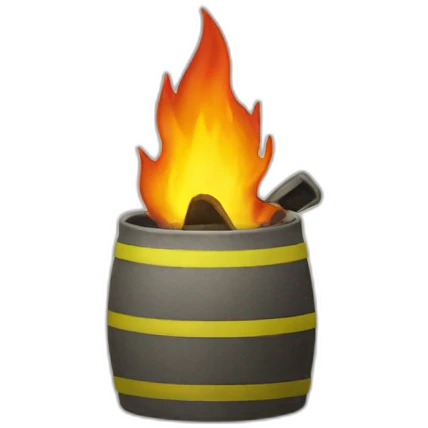 Work plus fire emoji