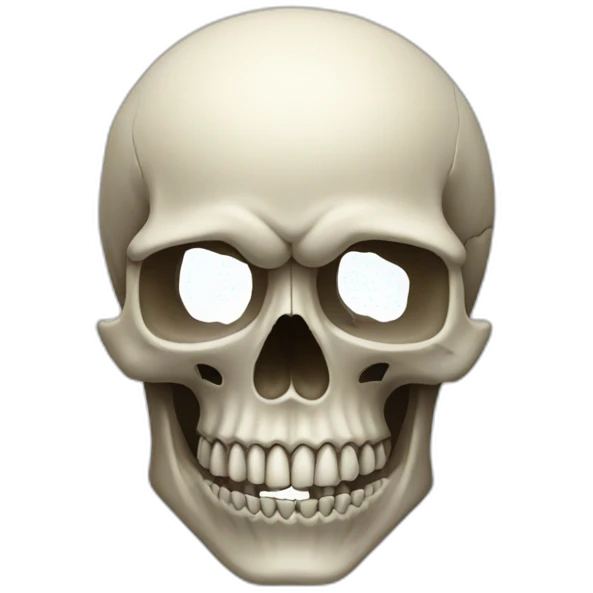 Iphone skull emoji