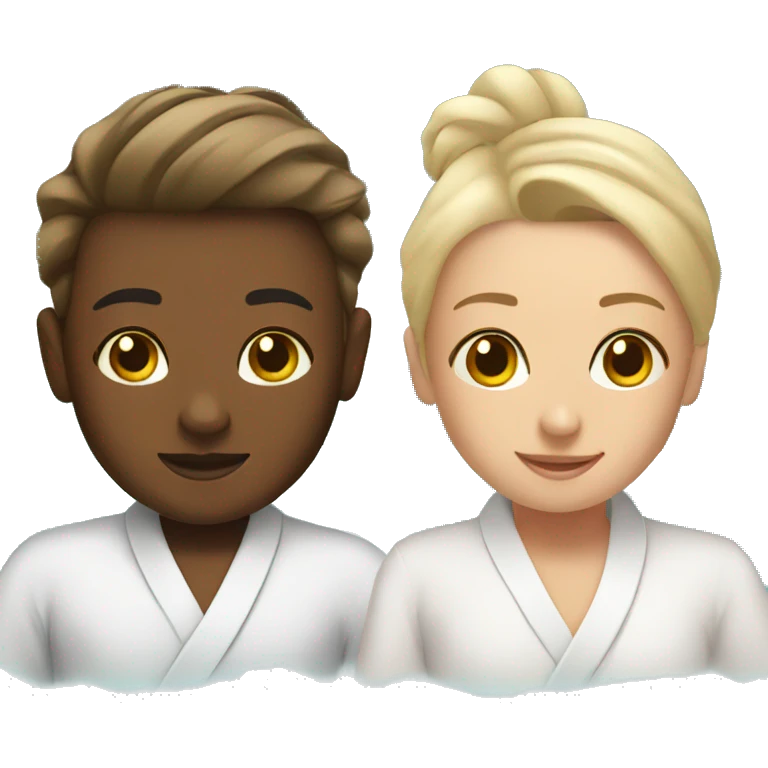 Spa day emoji