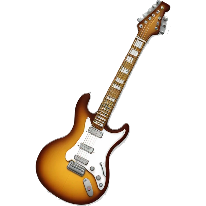 broken electric guitar emoji