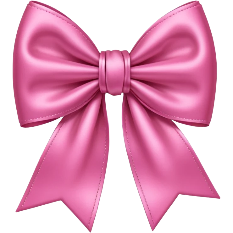 Pink bow emoji