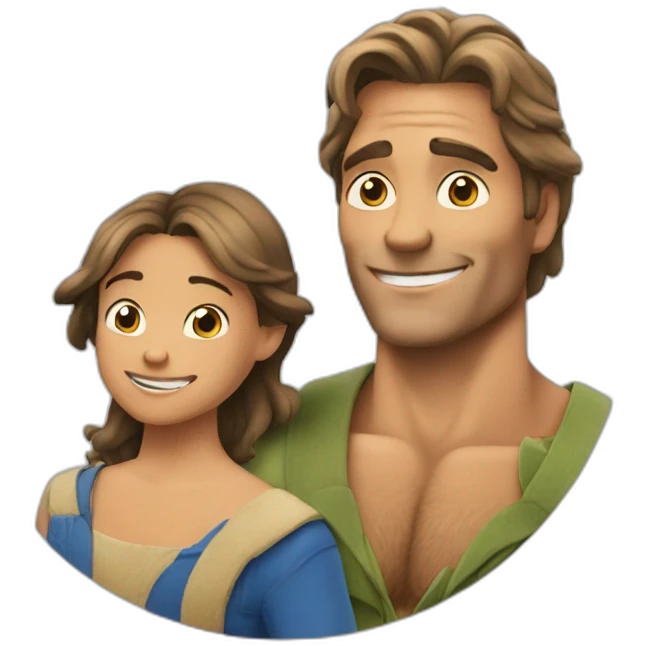 Father of the year Tarzan dad emoji