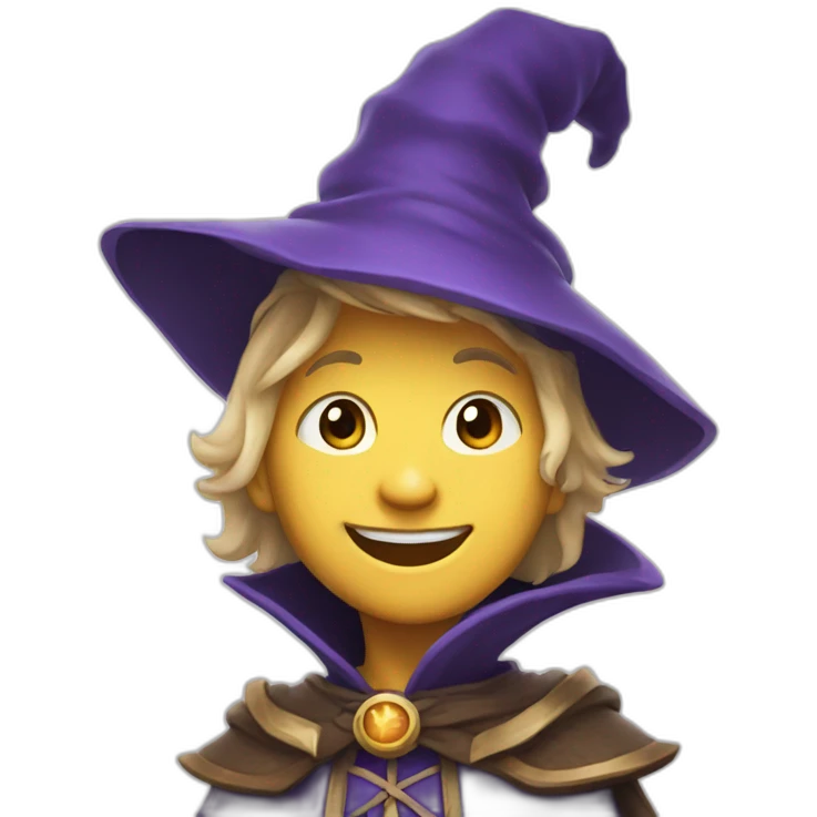 mage Fun, lighthearted, original, carefree, joyful emoji