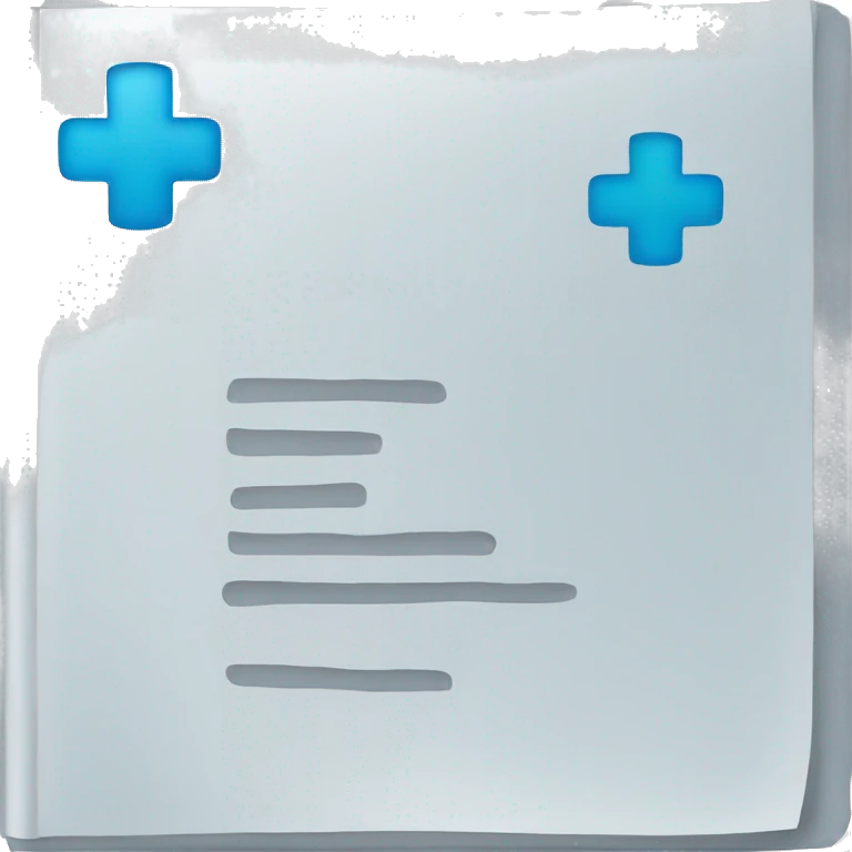 medical document emoji