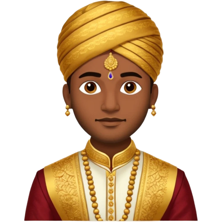 SOth indian groom emoji