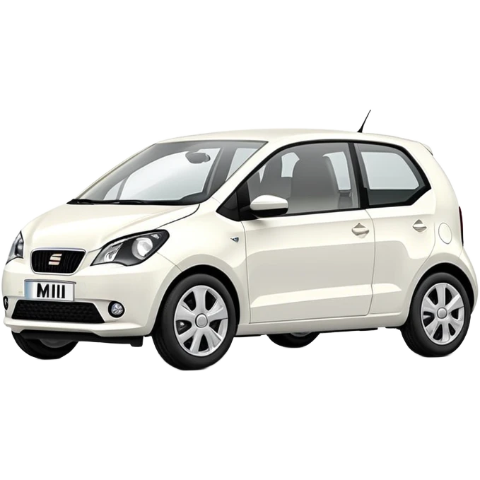 seat mii 2012 white with led lights emoji