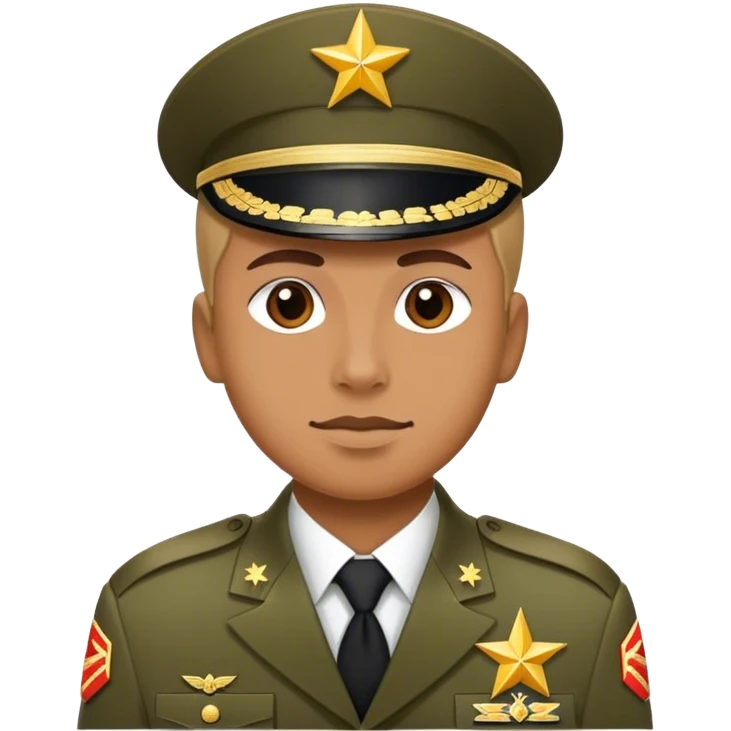 fünf sterne militärischer rang emoji