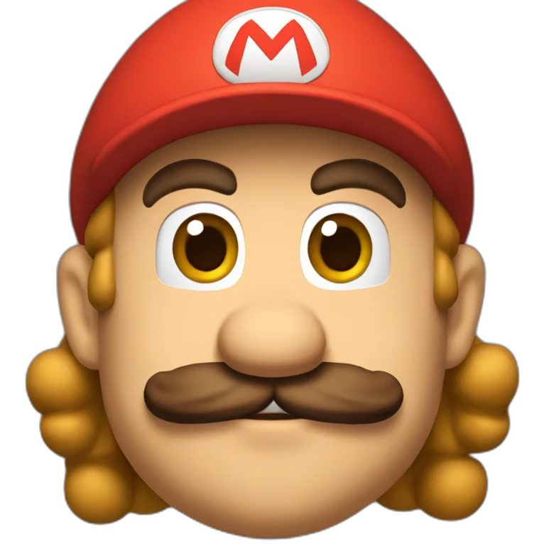 Mario perspicace emoji