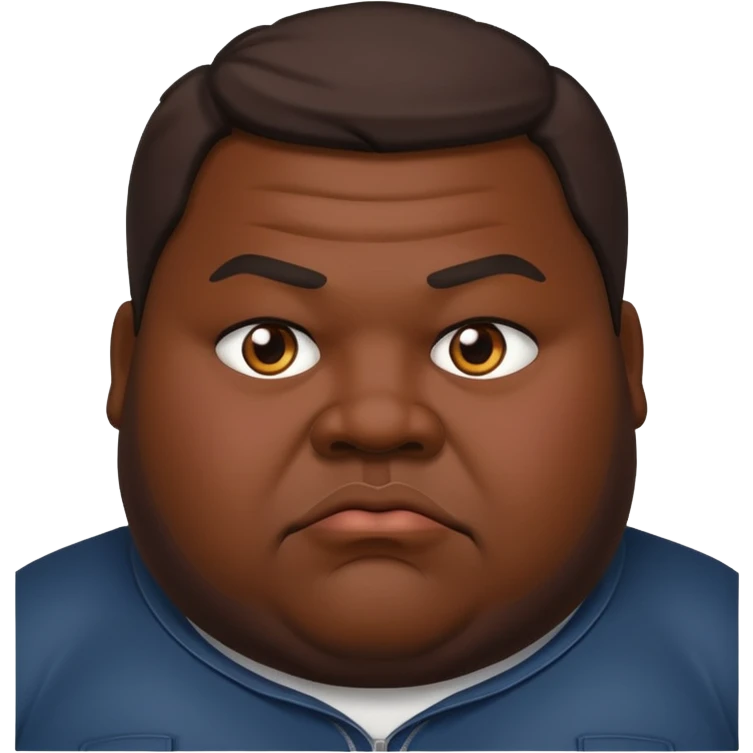 Edgy fat guy emoji