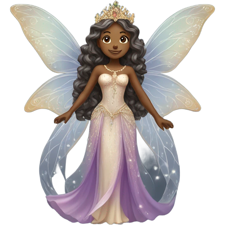 Royal fairy emoji