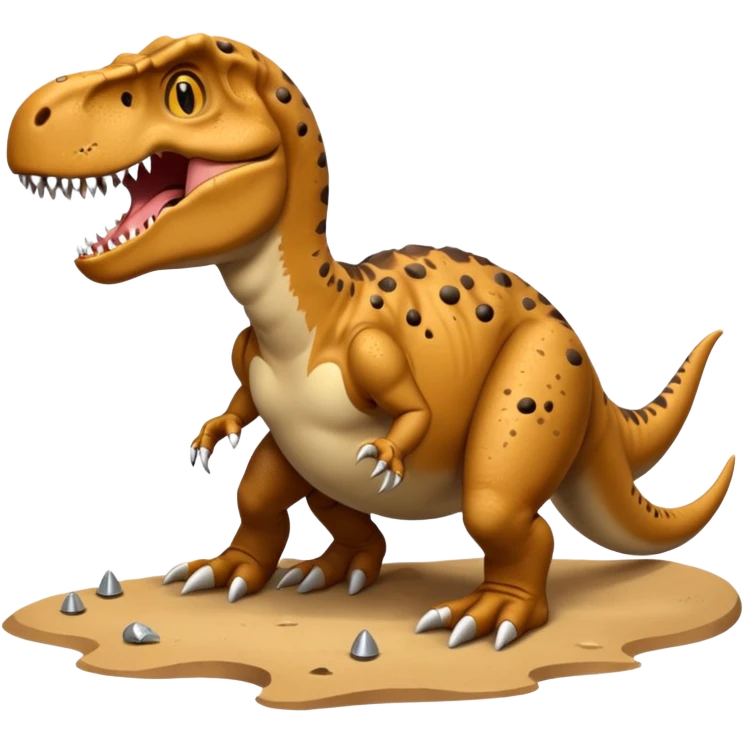 En küçük mərmi ile ölen t-rex emoji