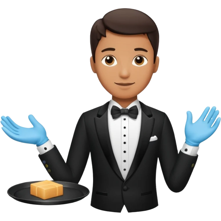 butler man emoji