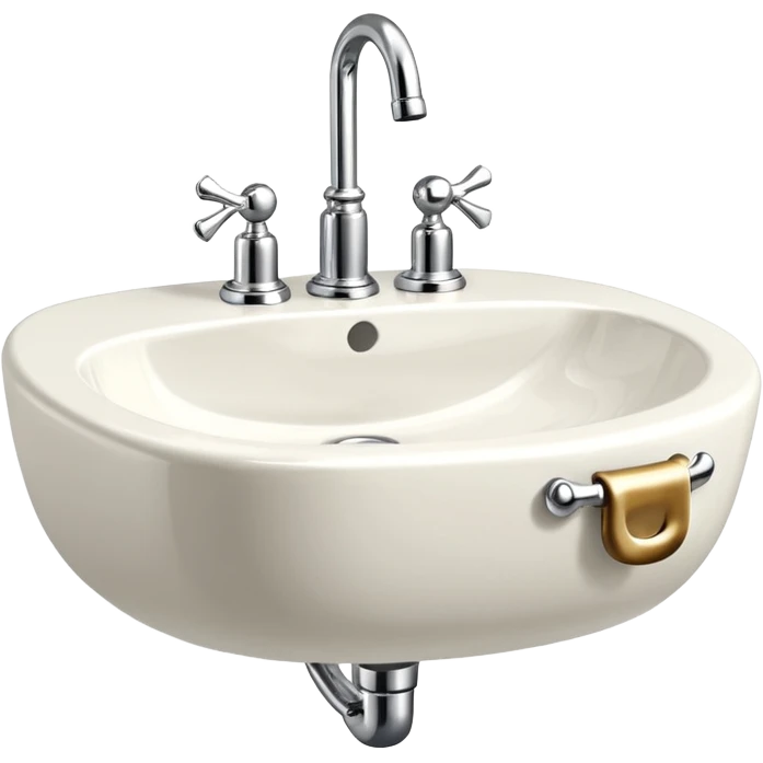 retro wash basin
 emoji