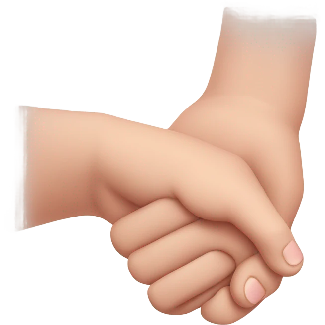 Pinky promise emoji