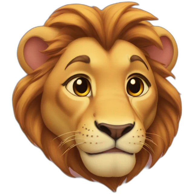 Simba heart emoji