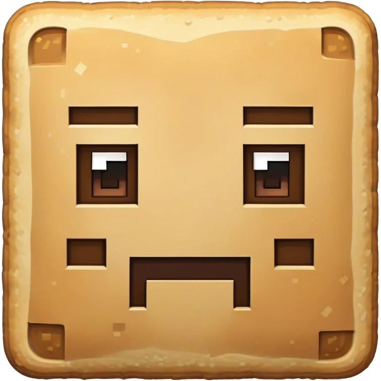 Minecraft bread emoji