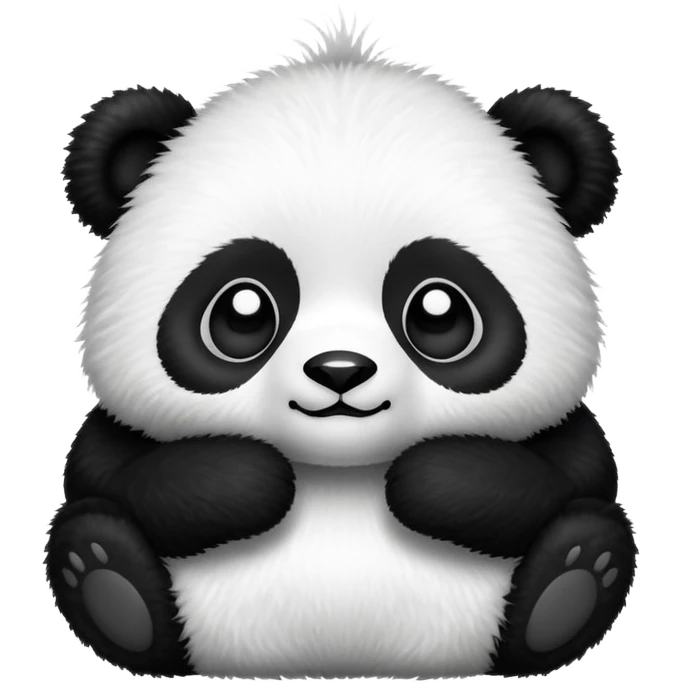 Panda alien emoji