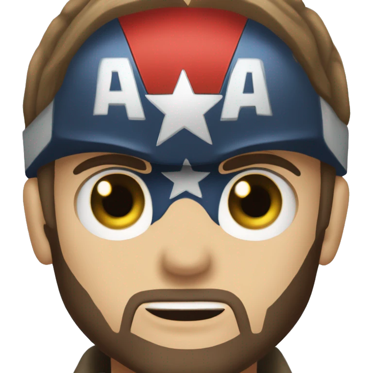 captain america and bucky barnes face emoji emoji