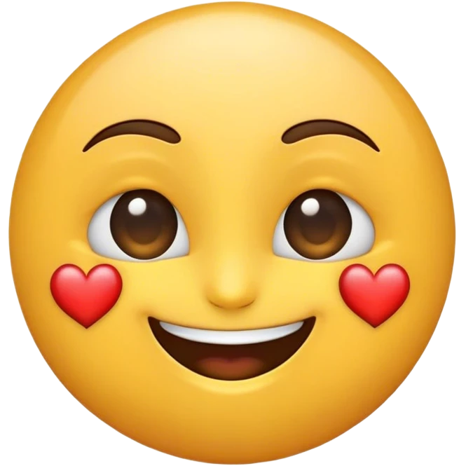 j'ai besoin d'un emoji de même dimension et qui combine ces deux emojis 😍😂 emoji