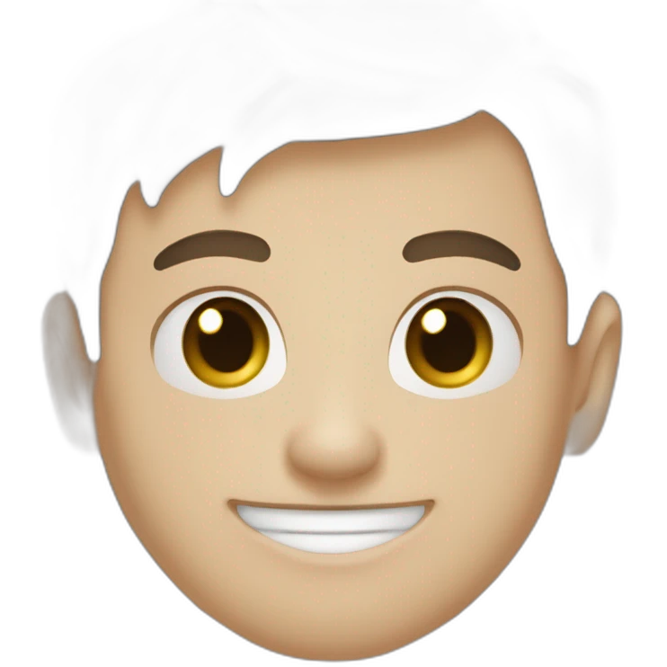 30 year old computer programmer short brown hair no glasses blue eyes thumbs up emoji