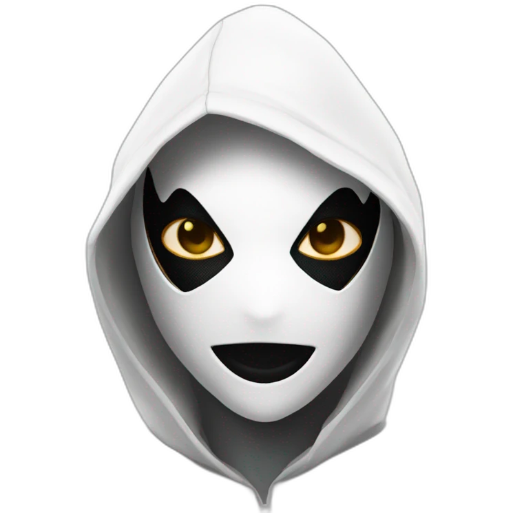 spider gwen in mask and hood emoji