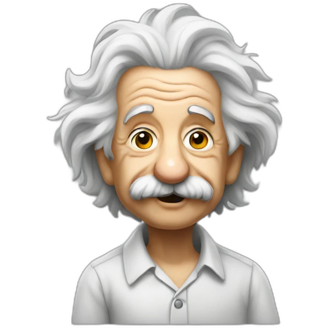 Albert Einstein emoji