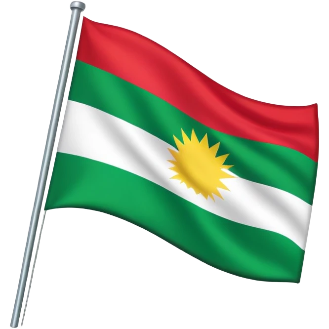 Kurdistan flag emoji