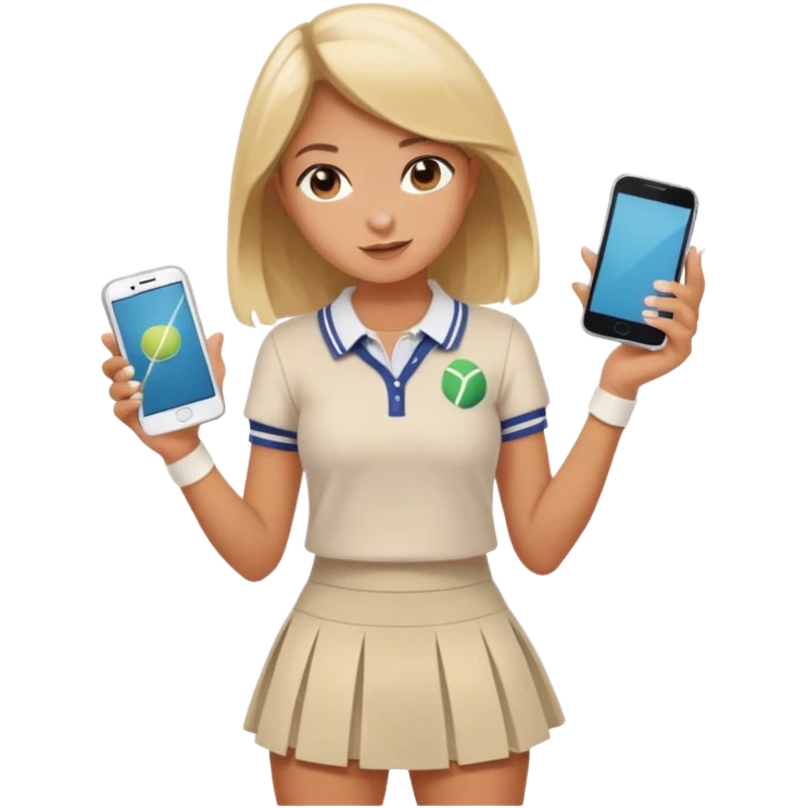 Baddie preppy aesthetic cute sassy emoji