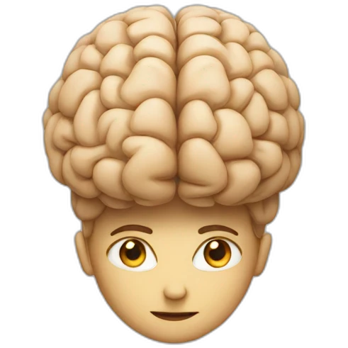 super brain emoji
