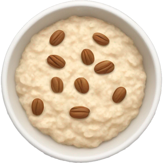 Bowl of Oatmeal emoji