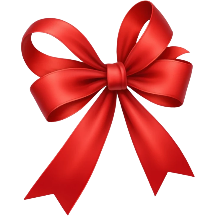 red ribbon emoji