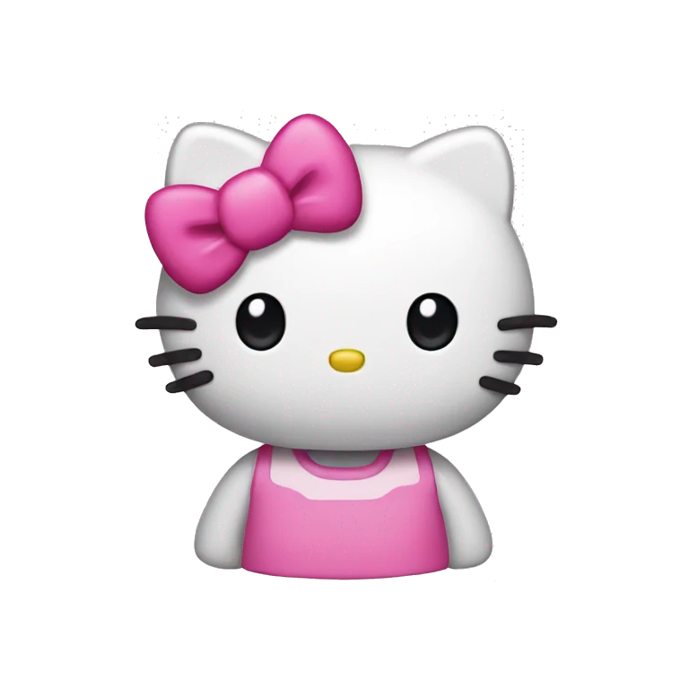 pink hello kitty emoji