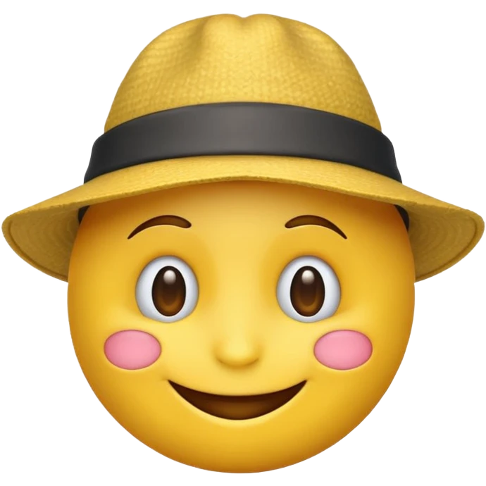 Şapkalı emoji emoji