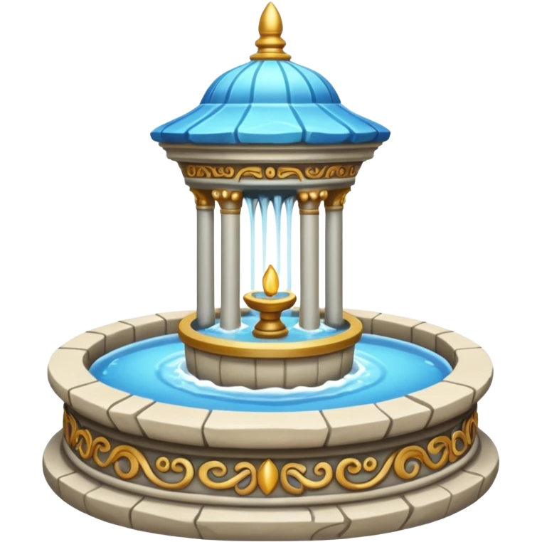 sacred fountain emoji