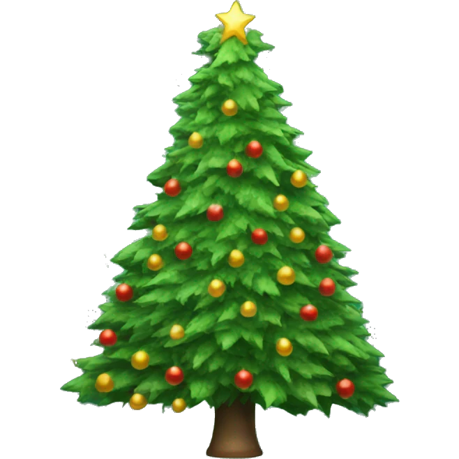 christmas tree emoji