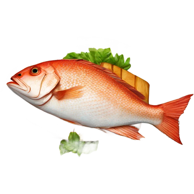 grilled red snapper emoji