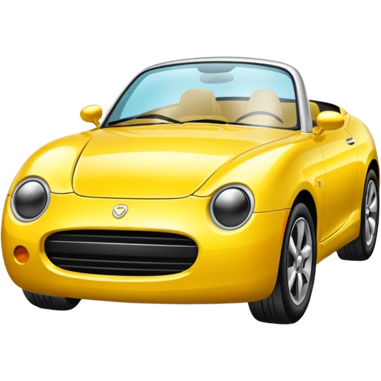 yellow car emoji