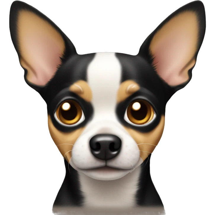 Chihuahua Black tan emoji