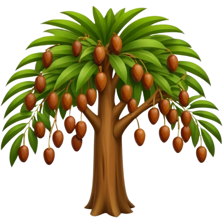 Dates tree emoji
