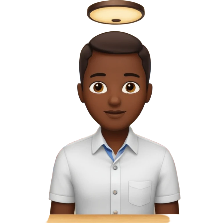 comversacion dentro de un restauant  emoji