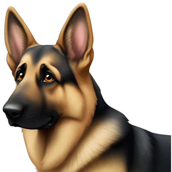 German Shepherd ￼ emoji