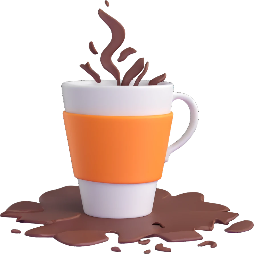 broken coffee cup emoji