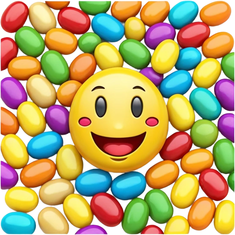 Jellybeans Happy Face  emoji