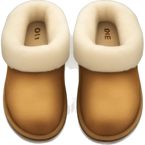Ugg Tasman slippers emoji